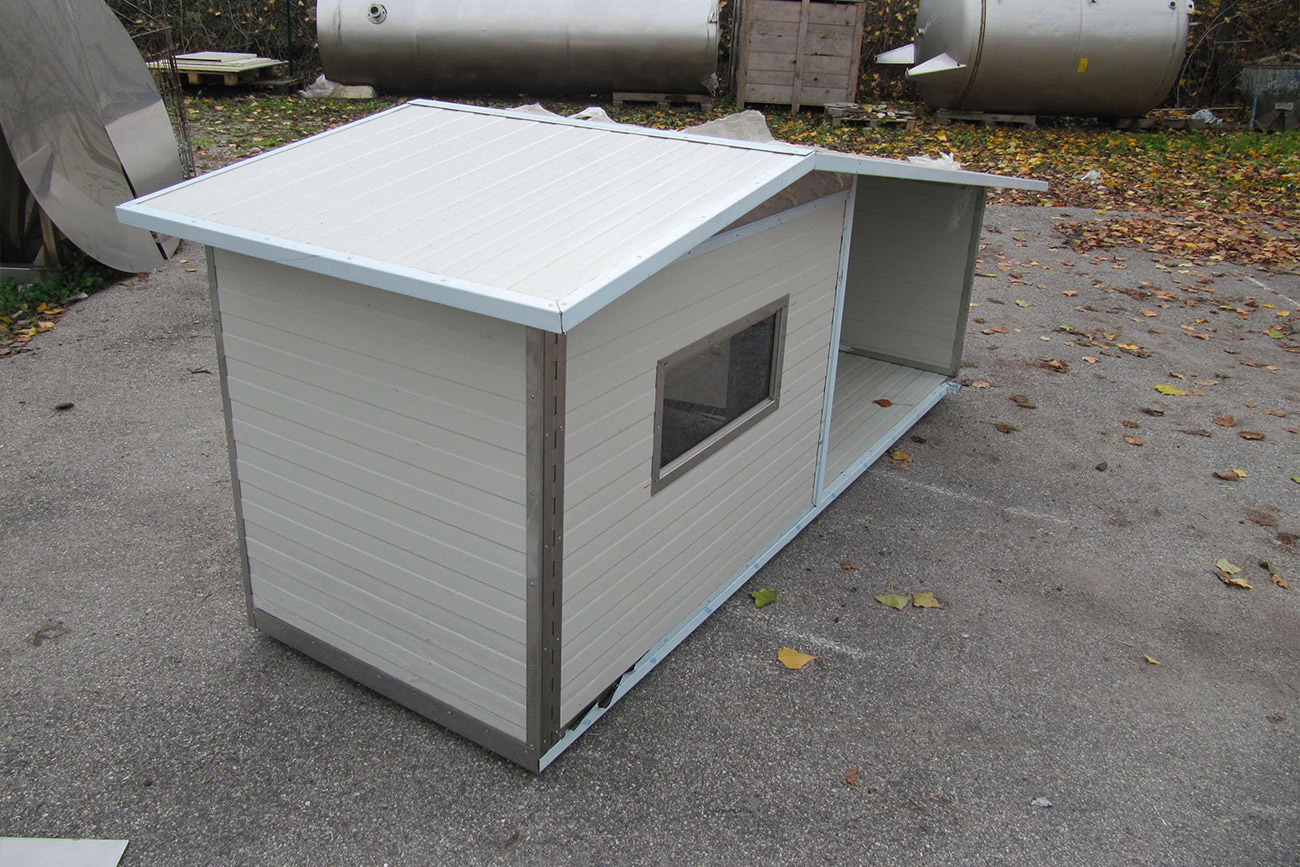 Chalet coibentato per cane