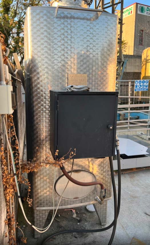 Serbatoio gasolio completo di pompa con contalitri HL 28