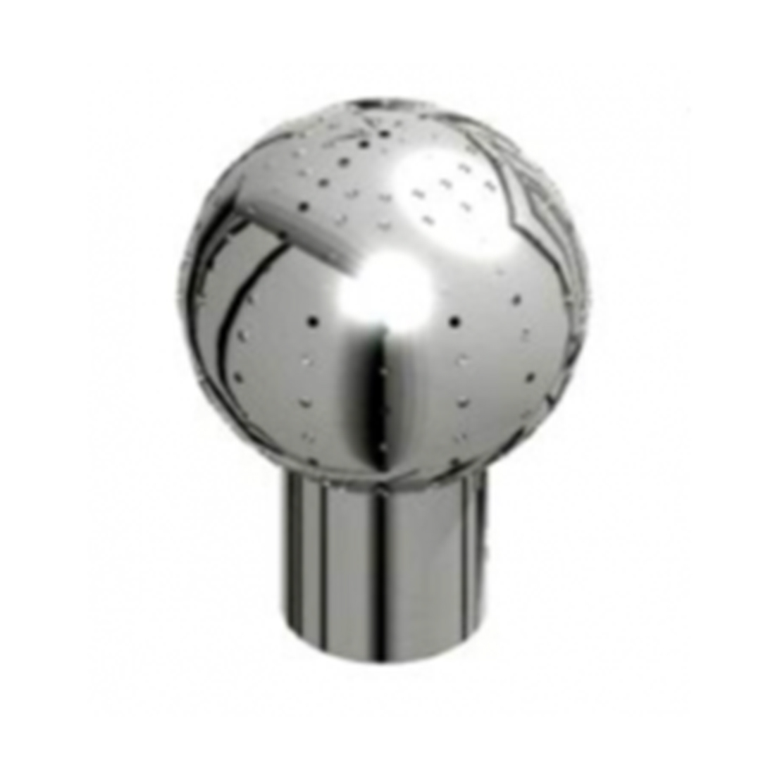 Sfera di lavaggio inox totalmente forata