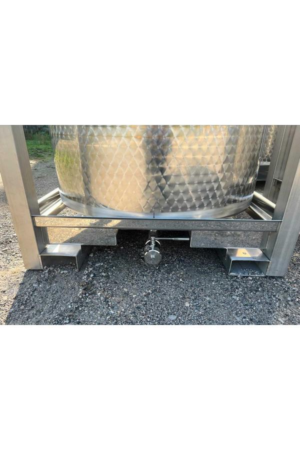 Serbatoi pallettizzati in acciaio inox Aisi 304 L da HL 10