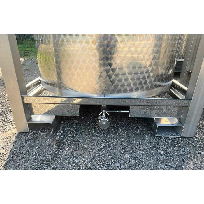 Serbatoi pallettizzati in acciaio inox Aisi 304 L da HL 10